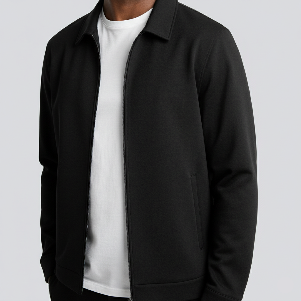 Elevated Essentials Tracksuit - Black